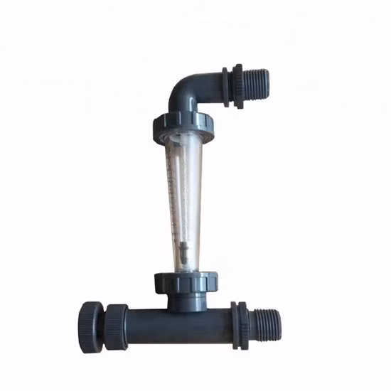 High Flowrate Plastic Metal Tube Rotameter with Digital Output