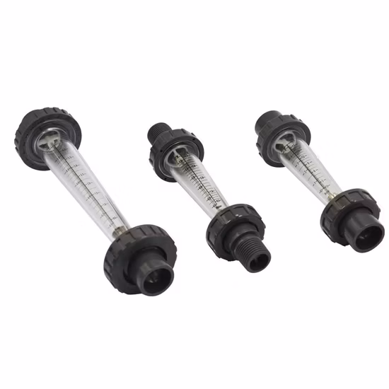 High Flowrate Plastic Metal Tube Rotameter with Digital Output