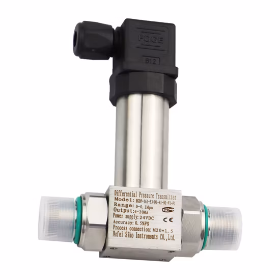 Chinstar OEM CE Atex Approved Piezoelectric 0.5~4.5V 0~10V 0~5V 4~20mA Gas&Liquid Differential Pressure Transmitter