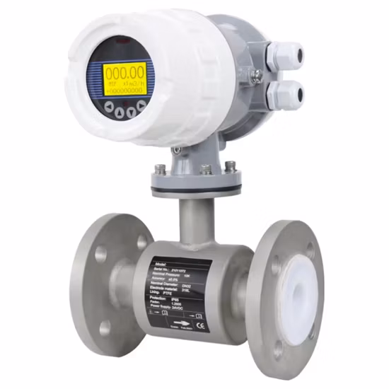 Deyi Factory Direct Supply Electromagnetic Flowmeter Integrated Acid