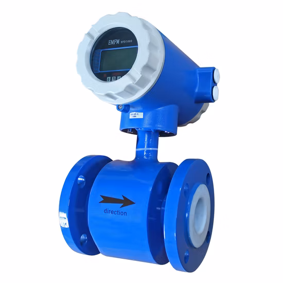 Factory Price Flange Connection Electromagnetic Water Flowmeter Digital