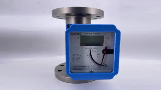 Liquid Digital Metal Tube Rotameter with LCD Display Used in Chemical Industry